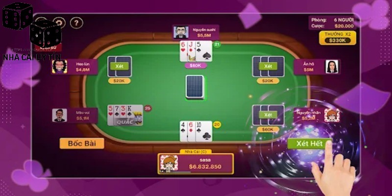 Tính điểm nhanh các quân bài