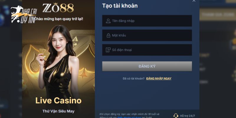 Link truy cập zo88 chính thức không bị giật lag